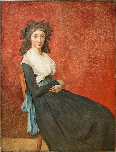 Давид. Портрет госпожи Трюден. 1792