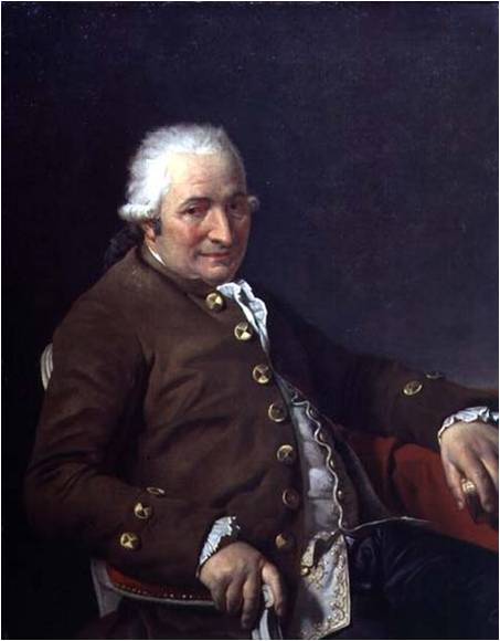 Давид. Портреты г-на Пекуль (тесть). 1784 