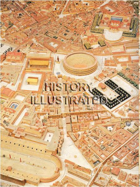 Макет Рима эпохи Империи, сделанный французским архитектором Полем Биго для Всемирной выставки в Париже 1937 года.