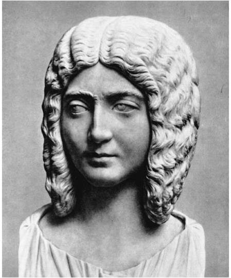 Юлия Домна (жена императора Септимия Севера). Мрамор.