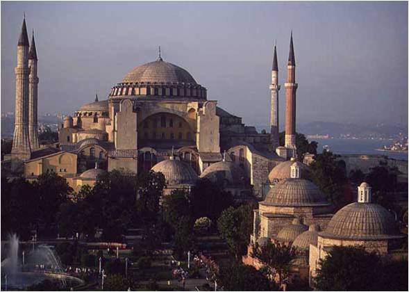 Церковь св. Софии в Константинополе. 532 – 537 гг.