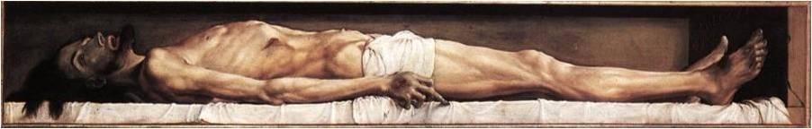 Мертвый Христос . 1521.