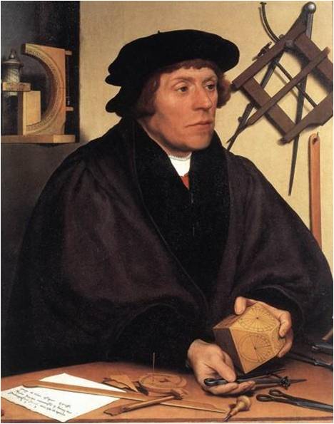 Астроном Николас Кратцер . 1528.