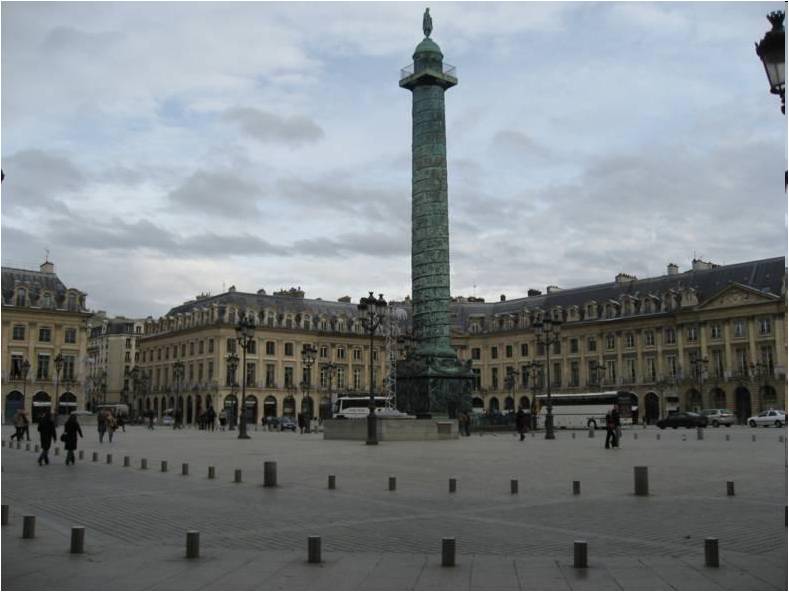 Вандомская площадь в Париже . 1685—1701.