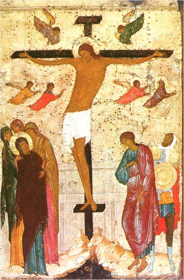 Дионисий. Икона Распятие из Павло-Обненского монастыря