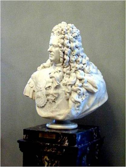 Князь А.Д. Меншиков. Бюст. Скульптор Б.К. Растрелли. 1716—1717. ГРМ 